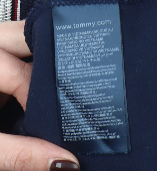 Tommy Hilfiger Men's Blue Full Zip Classic Sweatshirt M