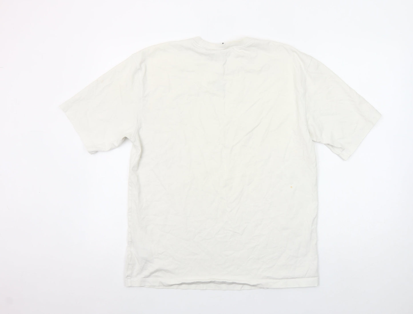 Womens UK Size 8 adidas White Basic T-Shirt