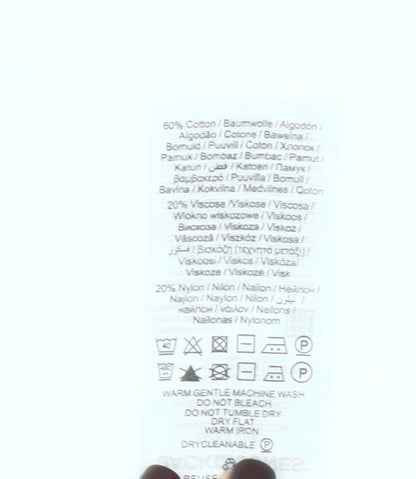 Jack & Jones Men’s Purple Cotton Blend Crew Neck Jumper M