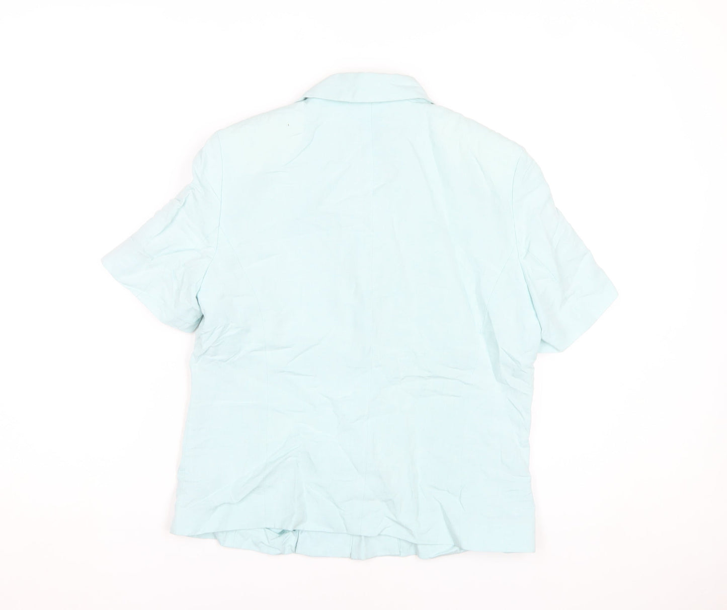 Womens UK Size 12 Cavita Collections Blue Basic Jacket