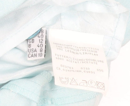 Womens UK Size 12 Cavita Collections Blue Basic Jacket