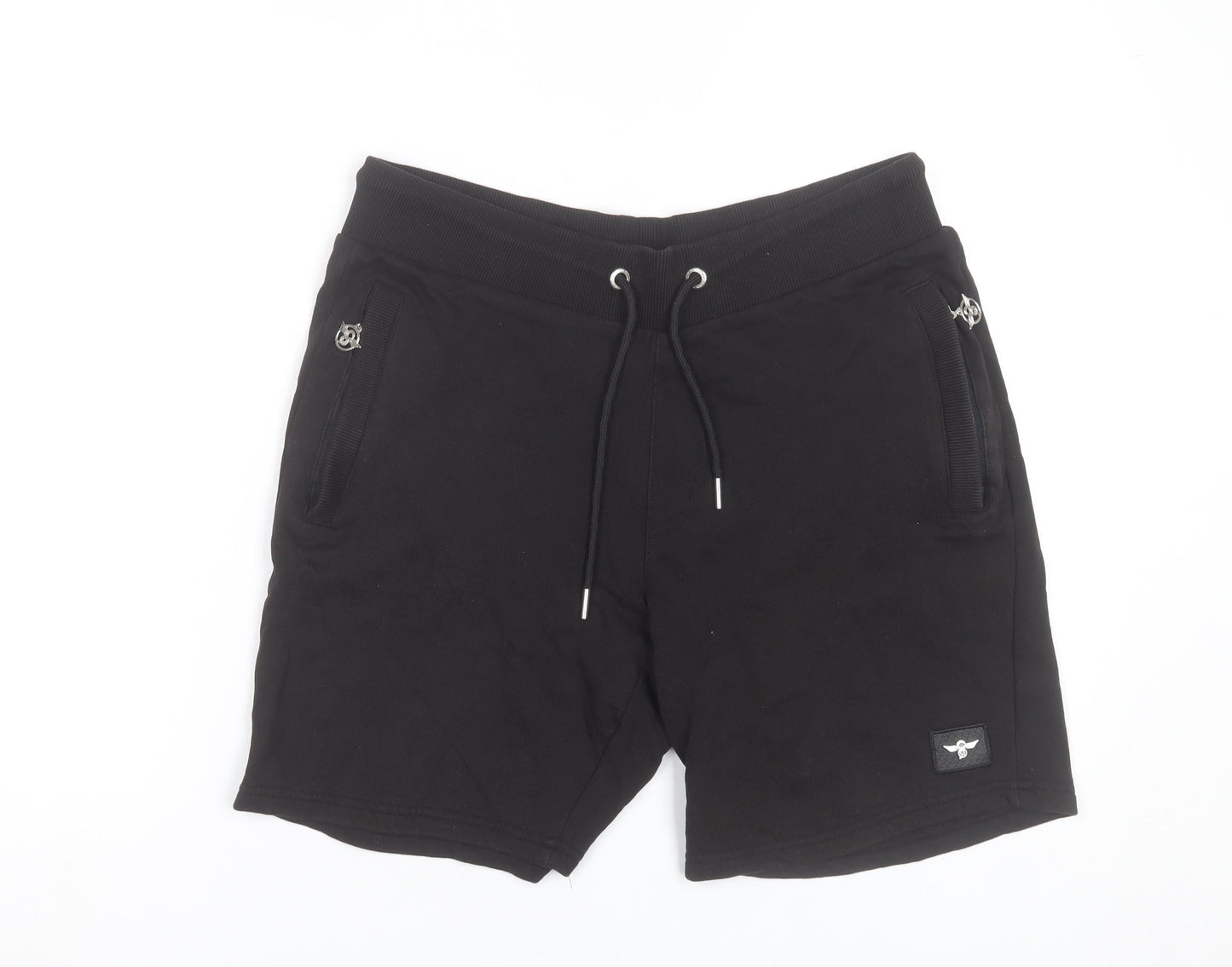 Creative Recreation Men's Black Cotton Sweat Shorts Size M