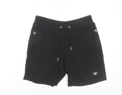 Creative Recreation Men's Black Cotton Sweat Shorts Size M
