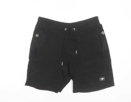 Creative Recreation Men's Black Cotton Sweat Shorts Size M