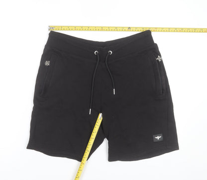Creative Recreation Men's Black Cotton Sweat Shorts Size M