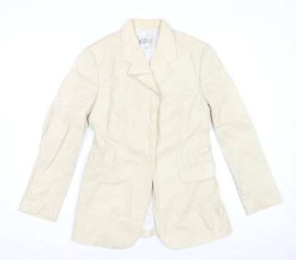 Womens UK Size 16 Neuville Beige Basic Jacket