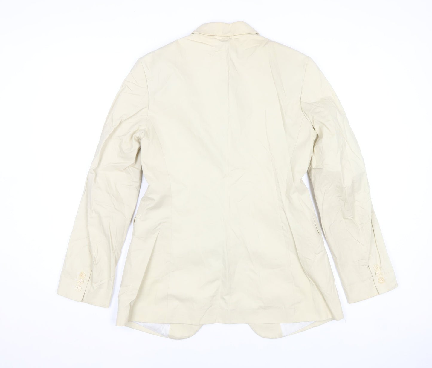 Womens UK Size 16 Neuville Beige Basic Jacket