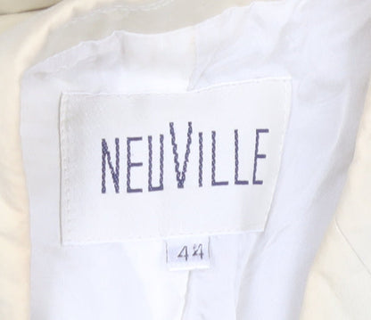 Womens UK Size 16 Neuville Beige Basic Jacket