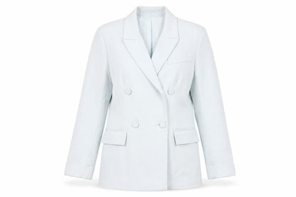 Womens UK Size 10 Gallery Blue Basic Jacket