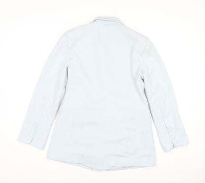 Womens UK Size 10 Gallery Blue Basic Jacket