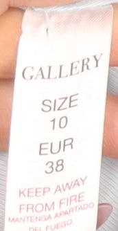 Womens UK Size 10 Gallery Blue Basic Jacket