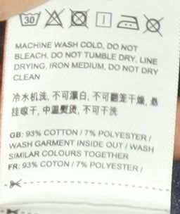 Superdry Men’s Blue Crew Neck Short Sleeve T-Shirt Size L