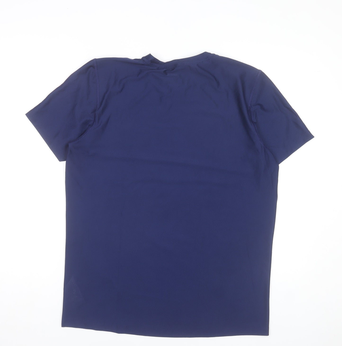 Adidas Men's Blue Running T-Shirt M Athletic Fit Lightweight