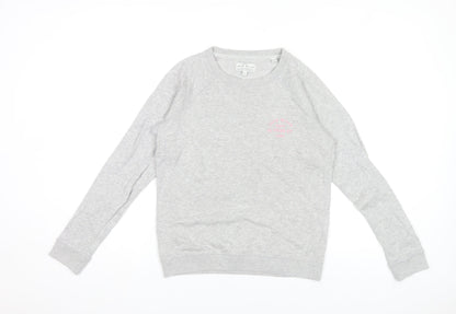 Womens UK Size 14 Jack Wills Grey Pullover Sweatshirt