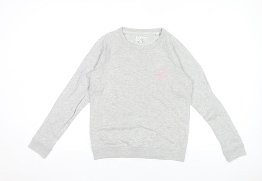 Womens UK Size 14 Jack Wills Grey Pullover Sweatshirt