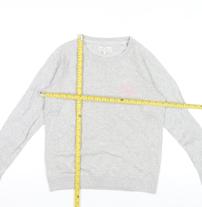 Womens UK Size 14 Jack Wills Grey Pullover Sweatshirt