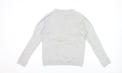 Womens UK Size 14 Jack Wills Grey Pullover Sweatshirt