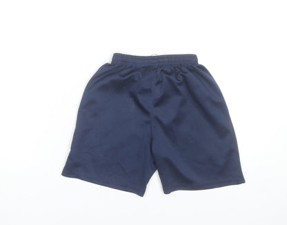 Nike Boys Blue PSG Football Shorts 6 Years Athletic Mesh Lightweight