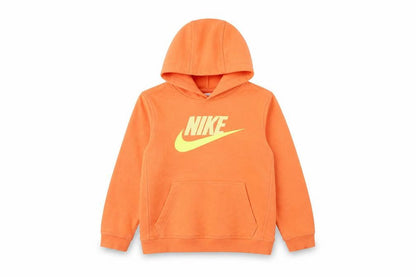 Boys UK Size L Nike Orange Pullover Hoodie