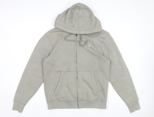 Mens UK Size S Jack Wills Grey Full Zip Hoodie