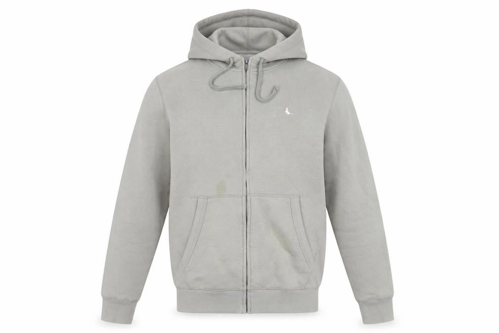 Mens UK Size S Jack Wills Grey Full Zip Hoodie
