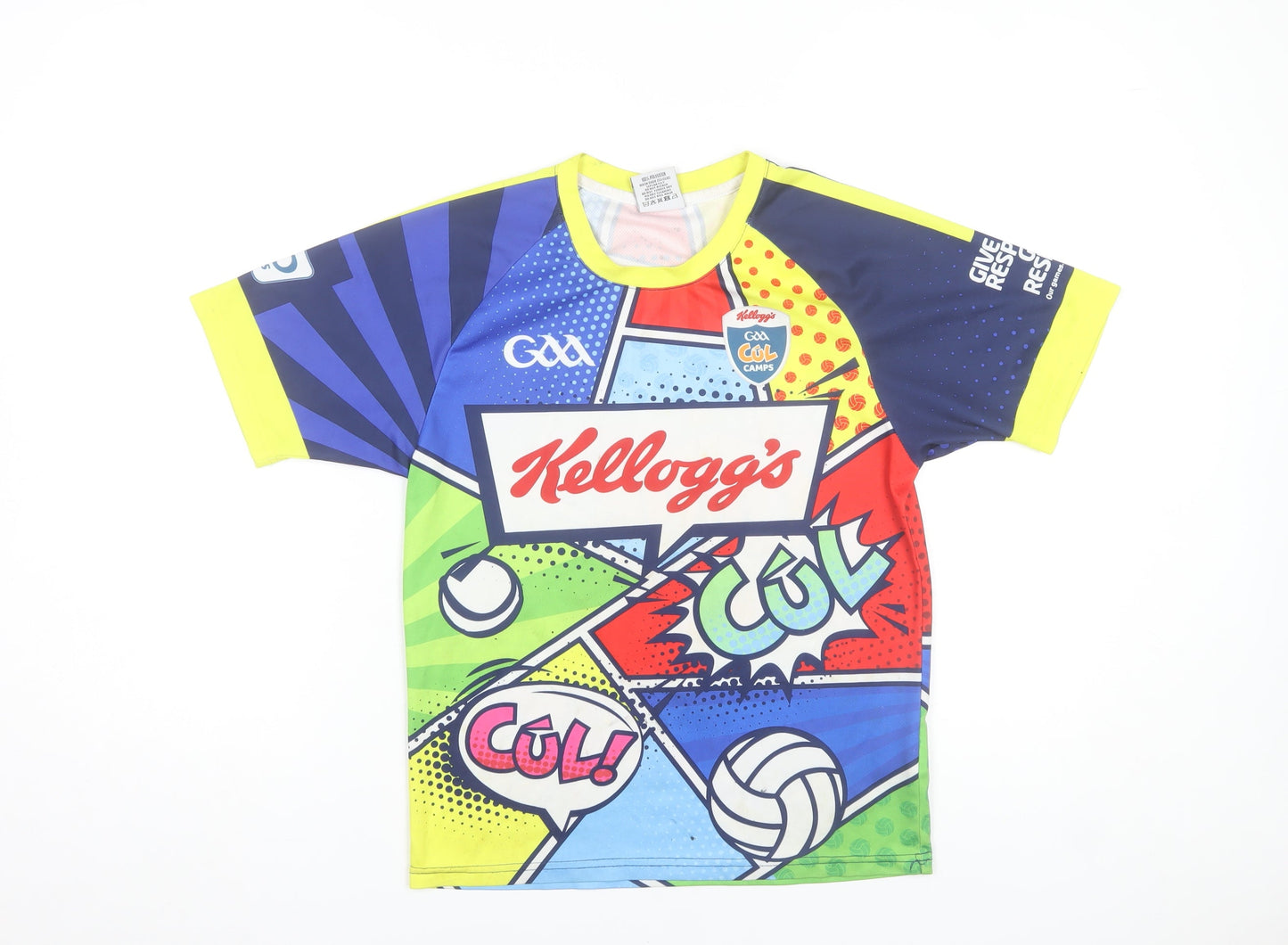 Masita Boys Multicoloured Graphic Football T-Shirt 4 Years Sports Jersey