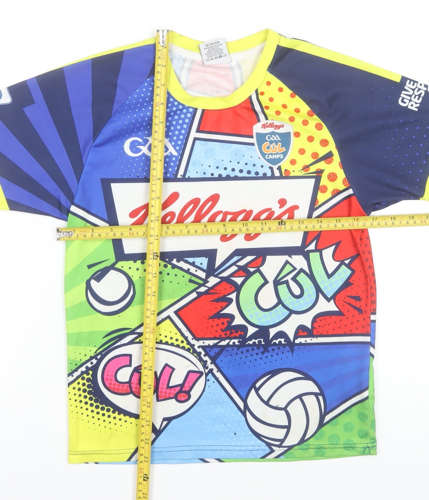 Masita Boys Multicoloured Graphic Football T-Shirt 4 Years Sports Jersey