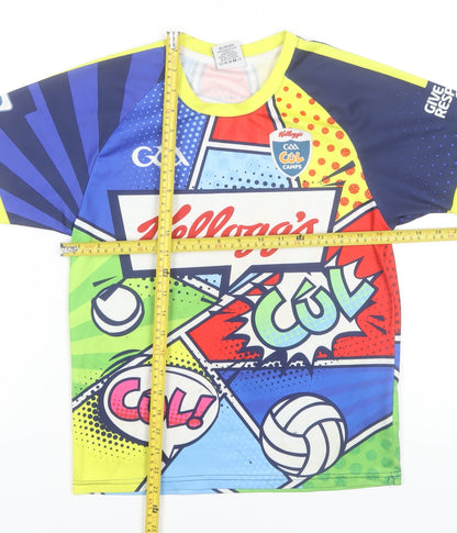 Masita Boys Multicoloured Graphic Football T-Shirt 4 Years Sports Jersey