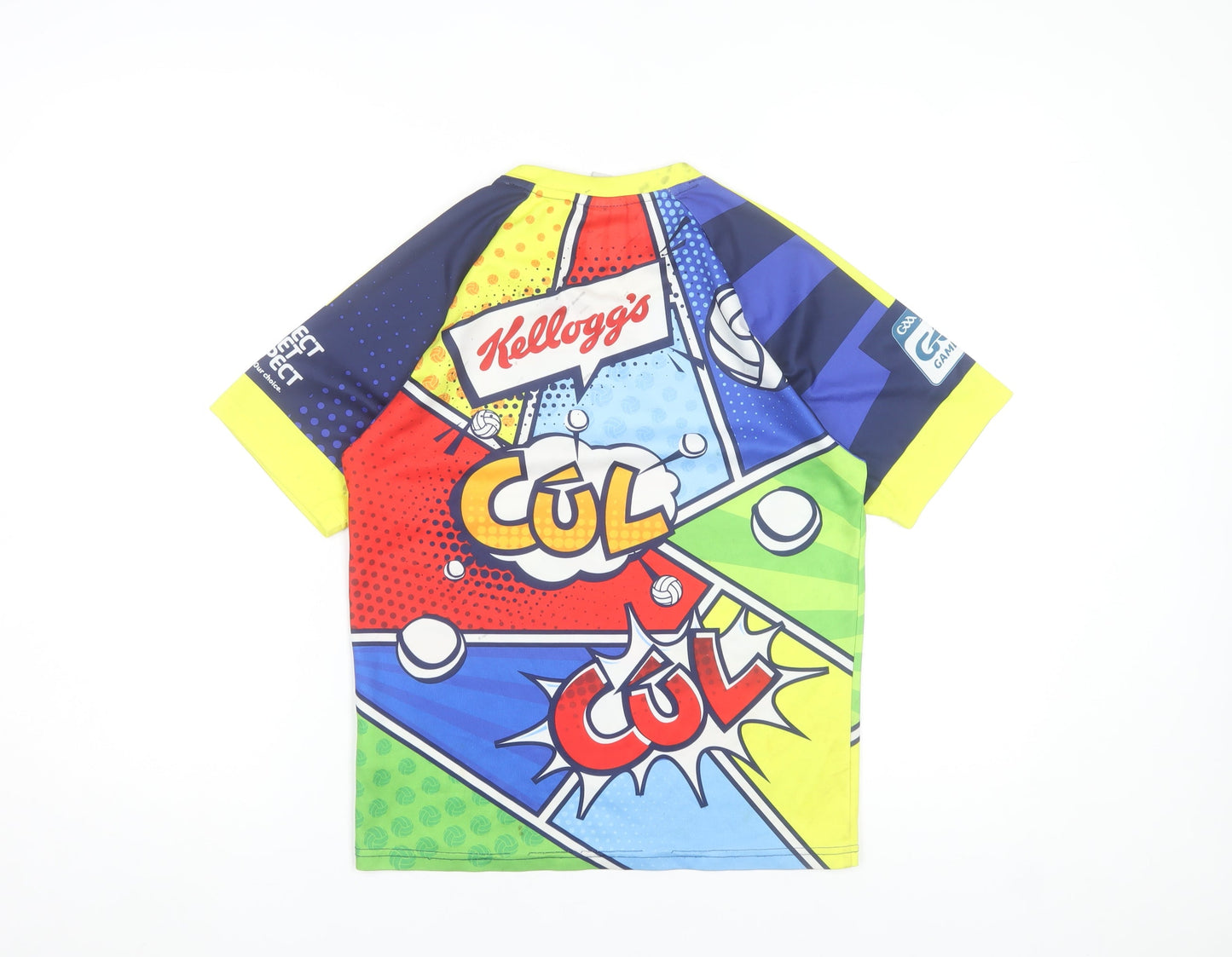 Masita Boys Multicoloured Graphic Football T-Shirt 4 Years Sports Jersey
