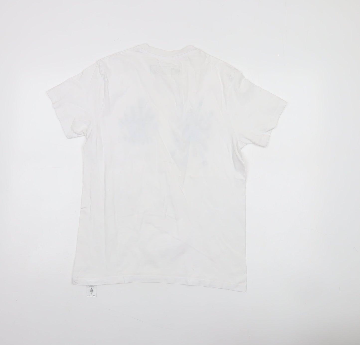 Lemonpeel London Women's White XS Graphic Eye Organic Cotton T-Shirt