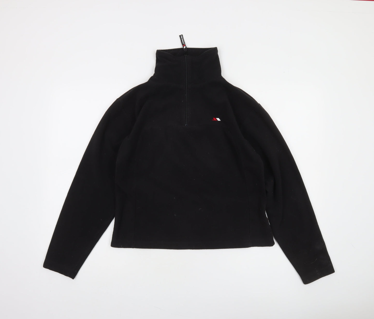 Womens UK Size 10 Trespass Black Pullover Sweatshirt