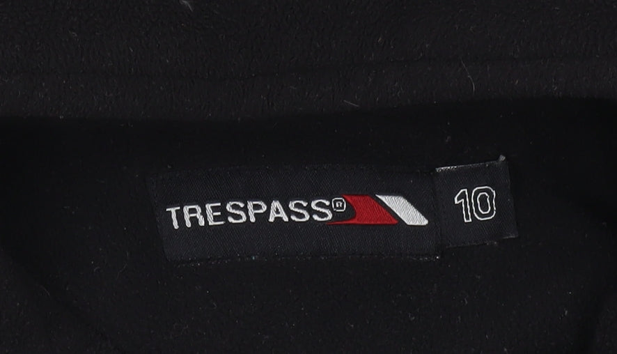 Womens UK Size 10 Trespass Black Pullover Sweatshirt