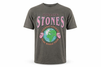 The Rolling Stones Men's Grey Graphic Tour T-Shirt - Size M