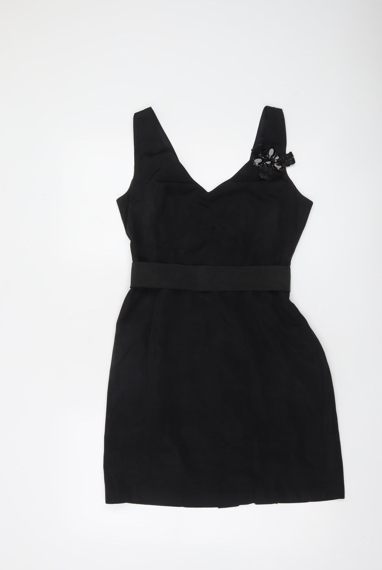 River Island Women’s Black Size 10 Sheath Party Dress