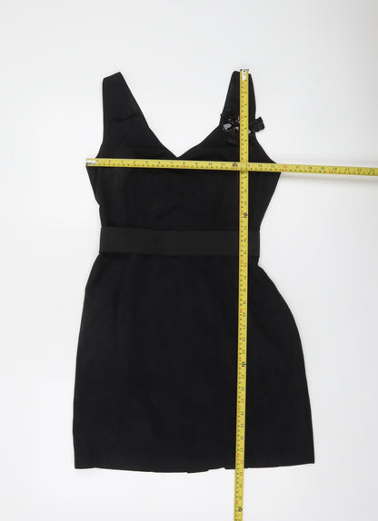 River Island Women’s Black Size 10 Sheath Party Dress