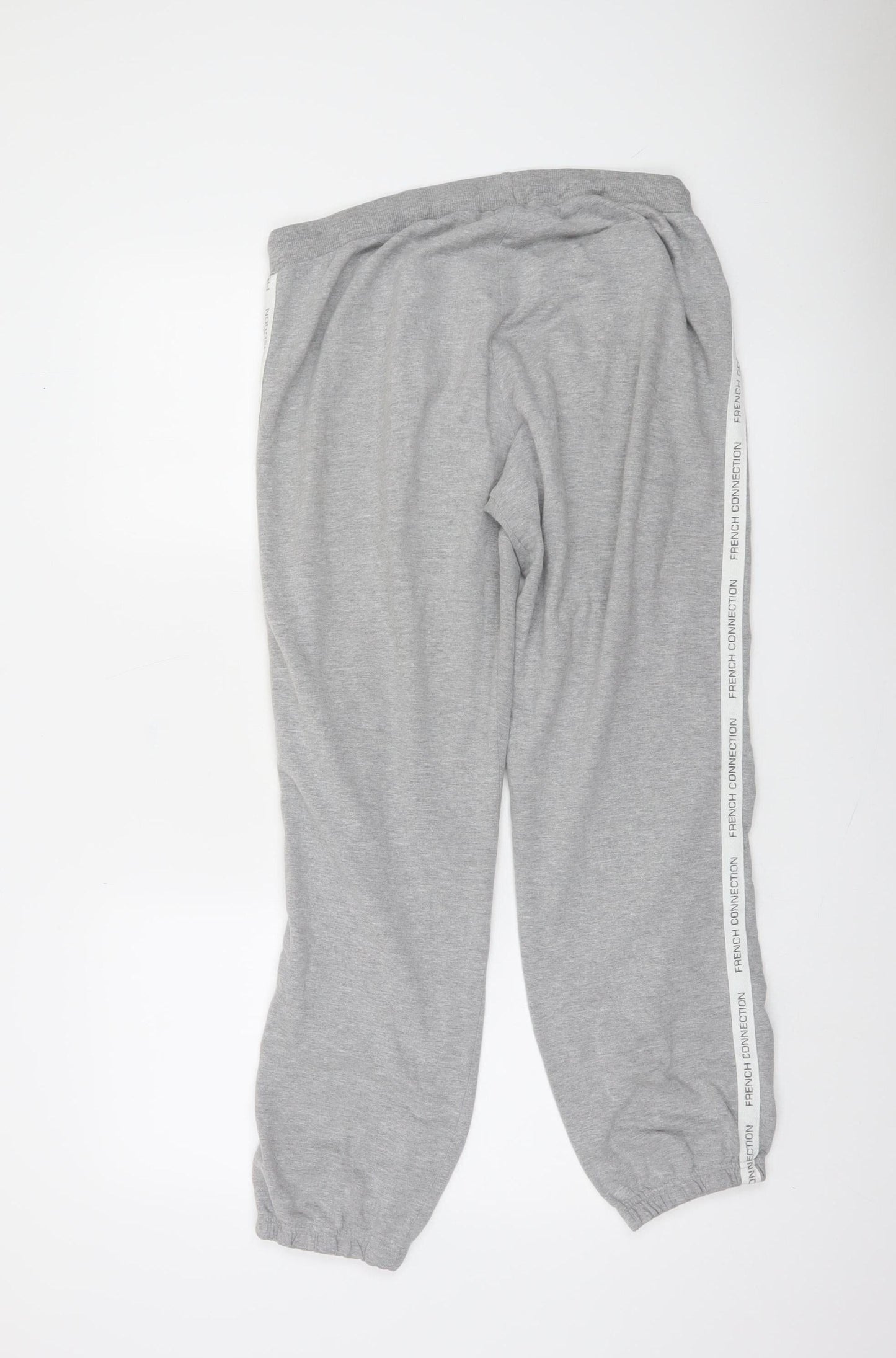 French Connection Womens Grey Jogger Trousers Size M Elastic Waist