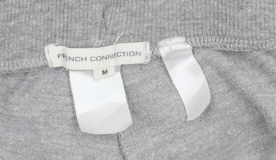 French Connection Womens Grey Jogger Trousers Size M Elastic Waist