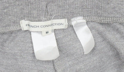French Connection Womens Grey Jogger Trousers Size M Elastic Waist