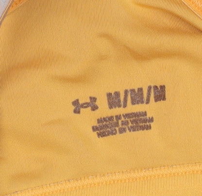 Under Armour Women’s Yellow Medium Sports Bra Lightweight Racerback
