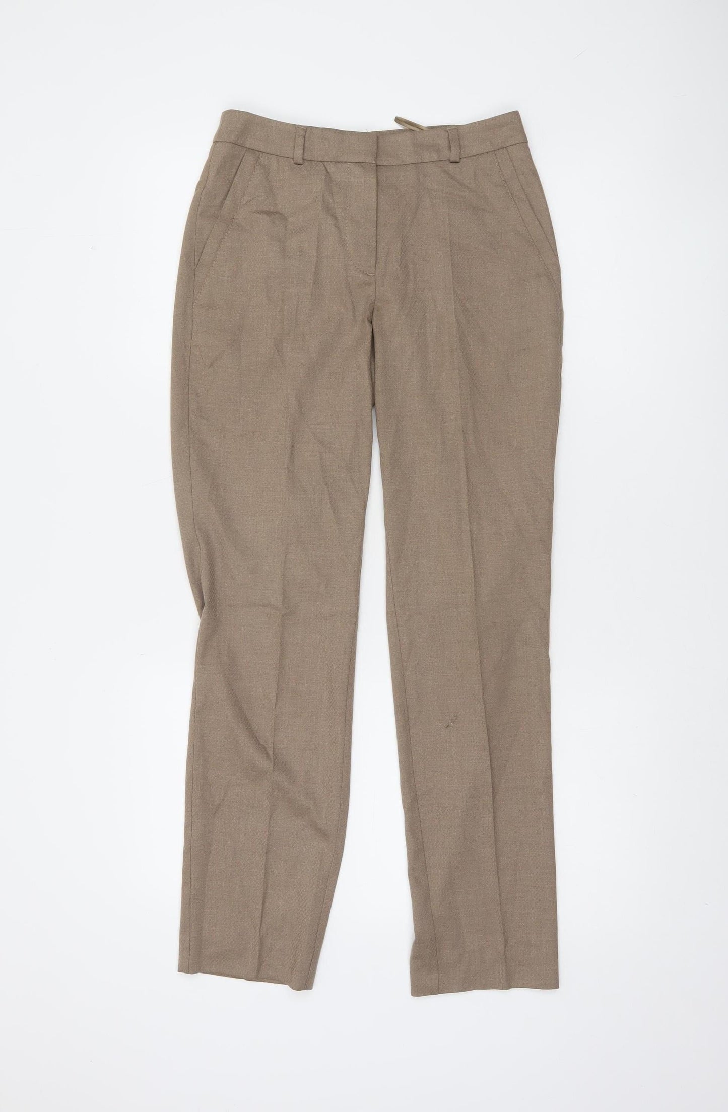 Comma Women’s Beige Dress Pants Size 6 Straight Leg Work Trousers