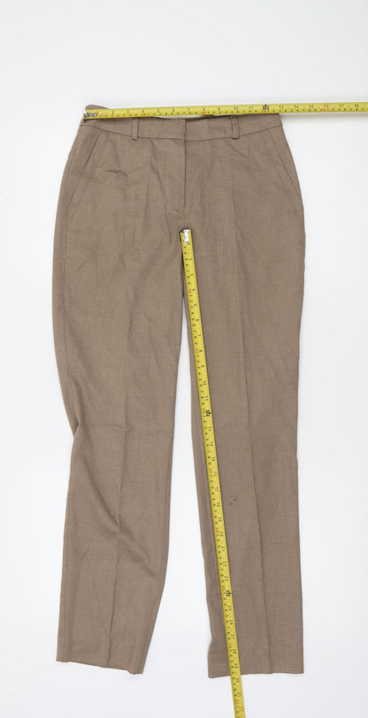 Comma Women’s Beige Dress Pants Size 6 Straight Leg Work Trousers