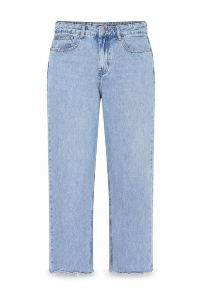 Redial Women's Blue Light Wash Straight Denim Jeans Size 14