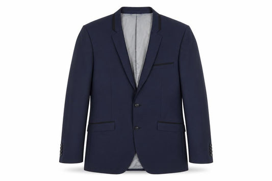 Burton Menswear London Men's Blue Slim Fit 42R Formal Blazer Jacket