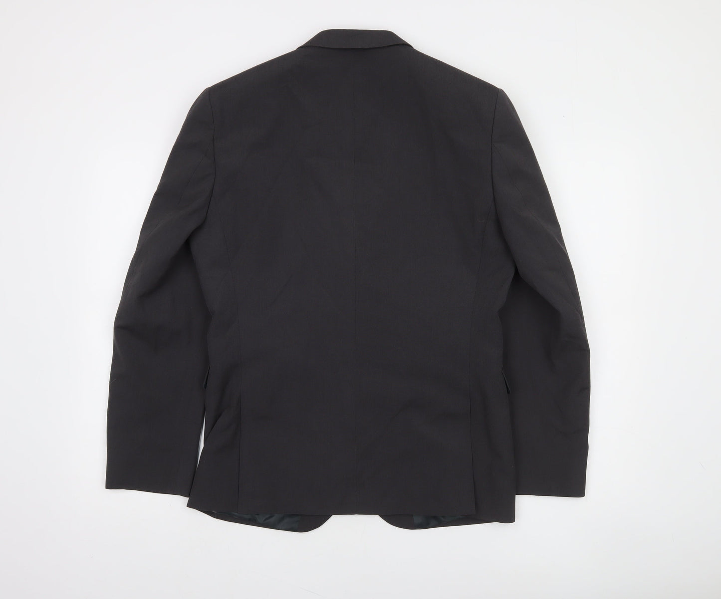 Next Men's Black 38 Short Length Single-Breasted Suit Jacket