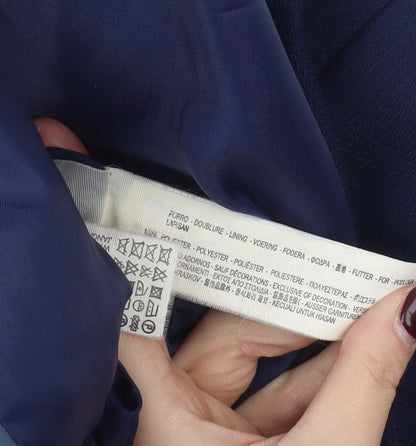 Mens UK Size 44 Zara Man Regular Blue Suit Jacket