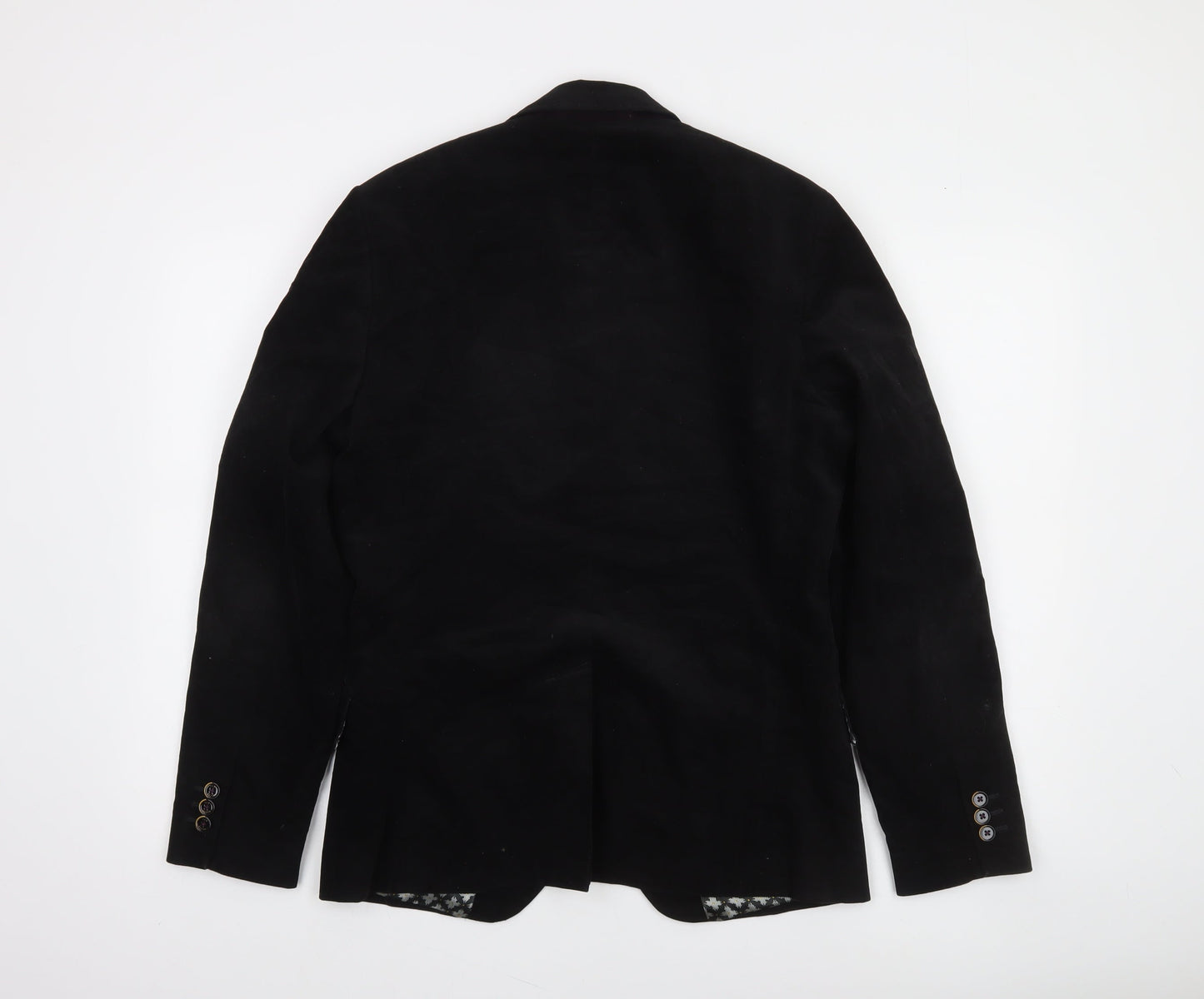 Ted Baker Men's Black Slim Fit Blazer Jacket Size M Classic Two-Button