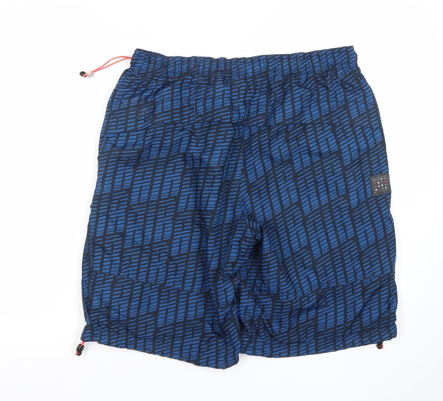 Nike Sportswear Men's Blue Cargo Shorts Size M 31/33 Elastic Waist