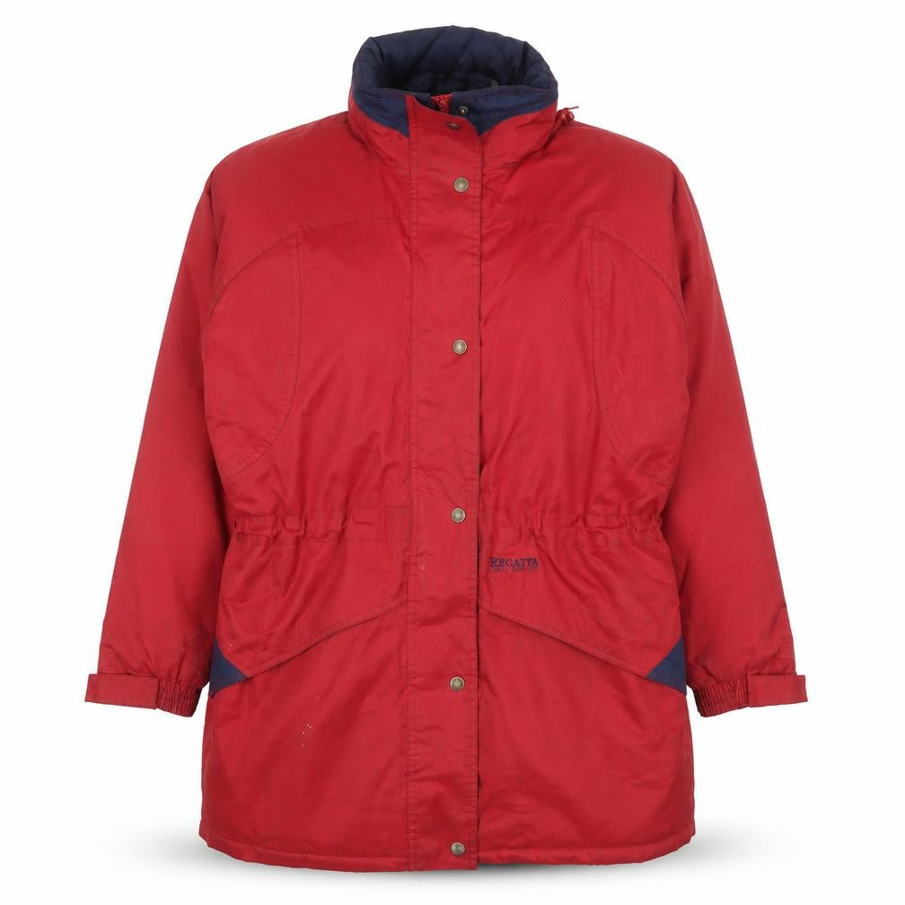 Womens UK Size 12 Regatta Red Parka Coat