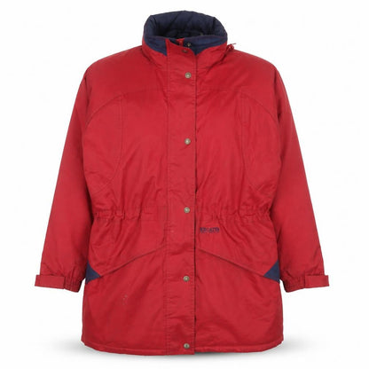 Womens UK Size 12 Regatta Red Parka Coat