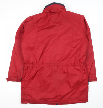 Womens UK Size 12 Regatta Red Parka Coat